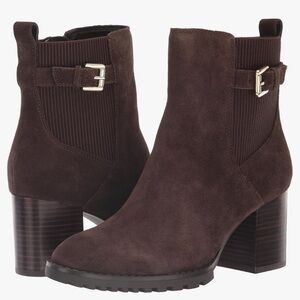 Blondo Waterproof Suede Women’s Chocolate Brown Bootie. NWOB SIZE 8